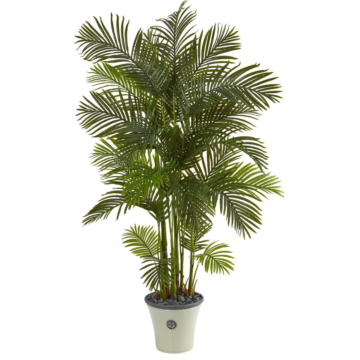 74” Areca Palm Artificial Tree in Decorative Planter