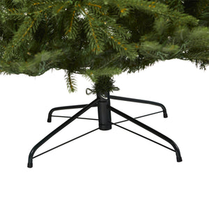 7.5’ Vancouver Fir “Natural Look” Artificial Christmas Tree with 600 Clear LED Lights and 2942 Bendable Branches