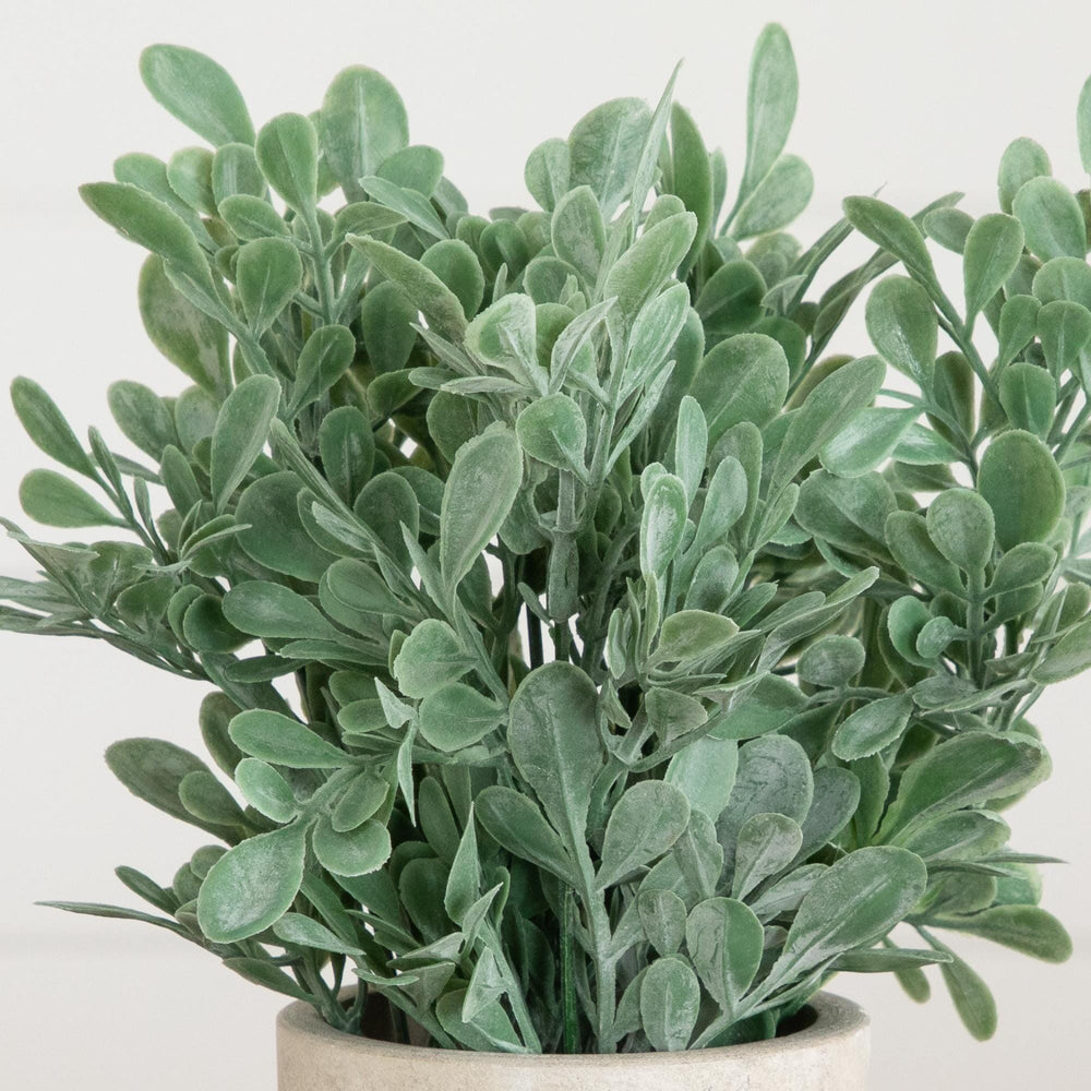 8" Artificial Mixed Eucalyptus Plant in Decorative Planter - Set of 3