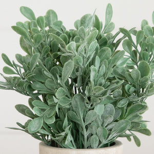 8" Artificial Mixed Eucalyptus Plant in Decorative Planter - Set of 3