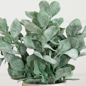 8" Artificial Mixed Eucalyptus Plant in Decorative Planter - Set of 3