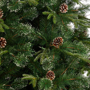 9’ Snowed Tipped Clermont Pine Artificial Christmas Tree