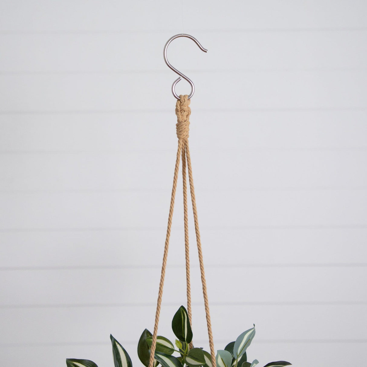 Artificial Wandering Jew & String of Hearts Hanging Plant - Set of 2