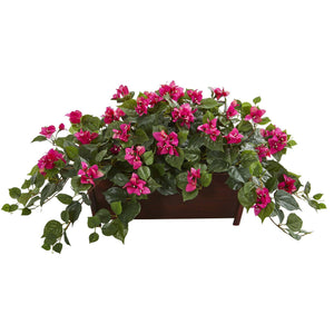 Bougainvillea Artificial Plant in Decorative Planter
