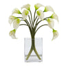 Calla Lily Artificial Arrangement in Vase
