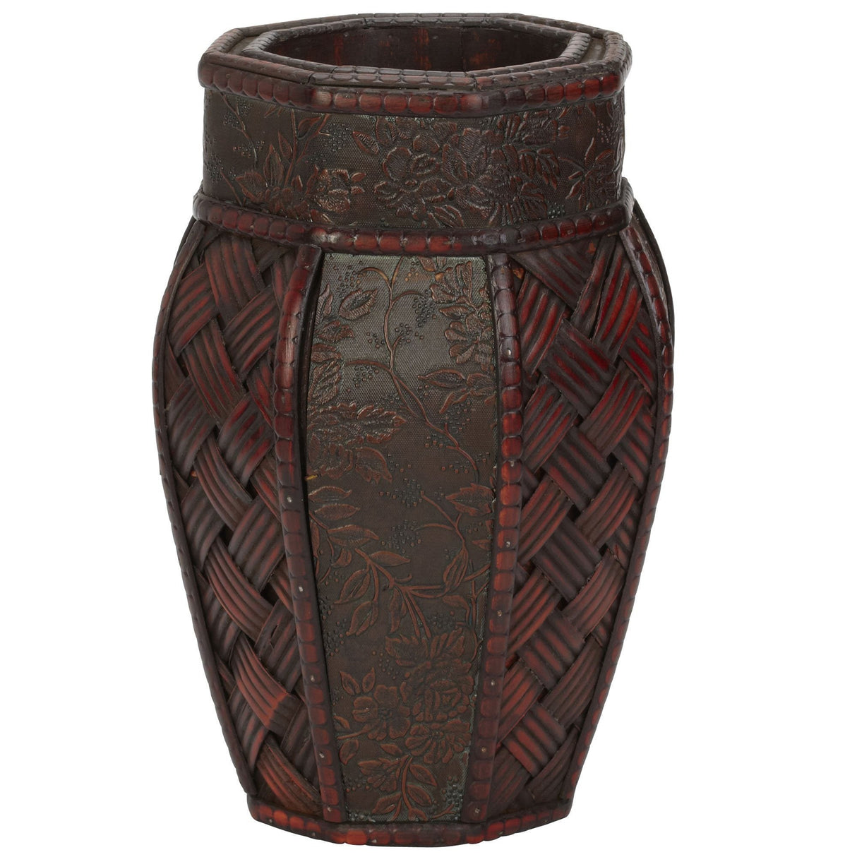 Design and Weave Panel Decorative Planters (Set of 2)