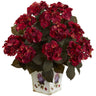Hydrangea w/Large Floral Planter