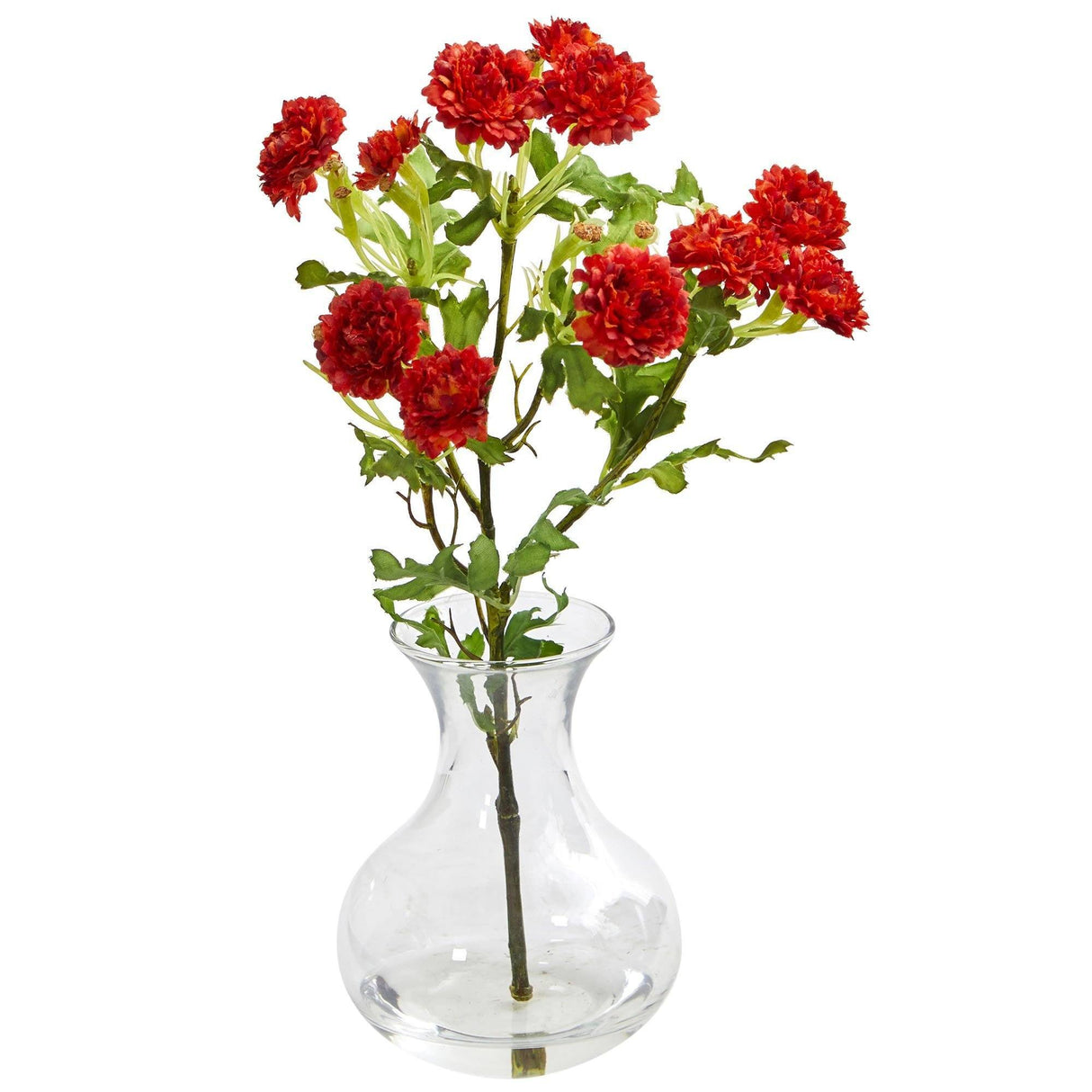 Japanese Artificial Arrangement in Vase (Set of 2)