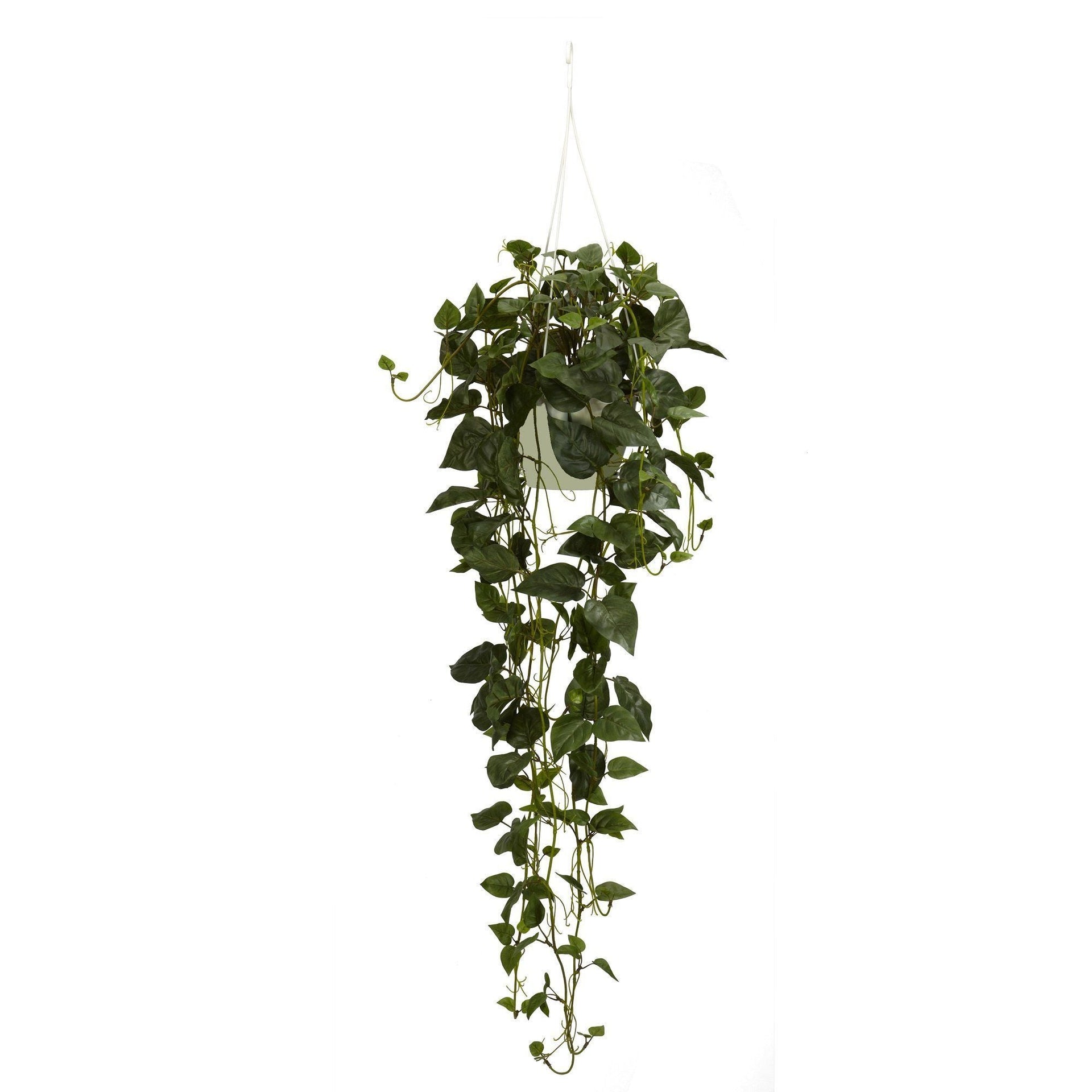 hanging basket silk plants Philodendron Hanging Basket Silk Plant – Tuesday Morning