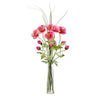 Poppy and Grass Artificial Arrangement