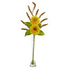 Sunflower & Berry Artificial Arrangement