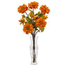 Zinnia Artificial Arrangement