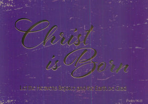 Religious Christmas 16 Card Set - Christ Is Born
