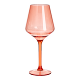 Saint Tropez Acrylic Stemmed Wine Glassware, Set of 2