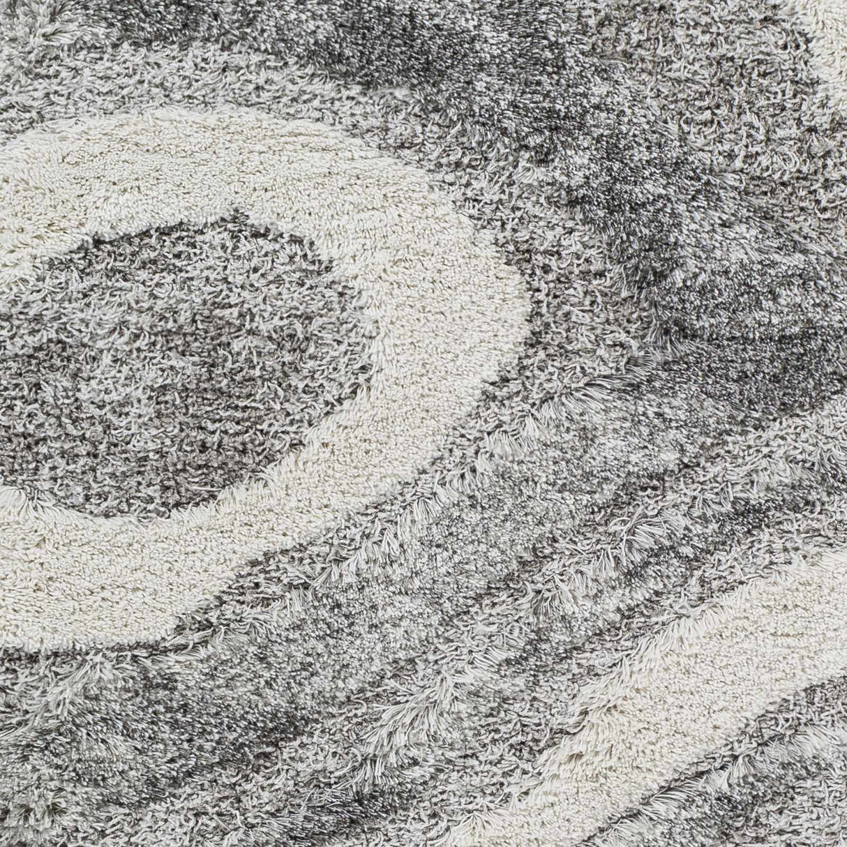 Asfordby Gray Canyon Plush Rug