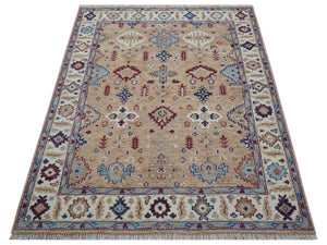 Astra Custom Made Turkish Peach Hand knotted Wool Rug