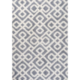 Astrid Retro Trellis High - Low Area Rug - Tuesday Morning - Area Rugs