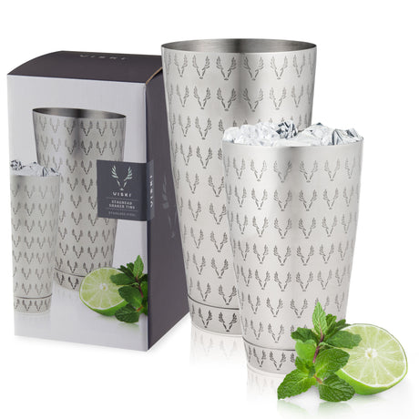 2-piece-harrison-stainless-shaker-tin-set-viski®-Cocktail-Shakers-&-Tools