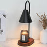 Candle Warmer Lamp with Dimmer Wooden Base Electric Candle Heater