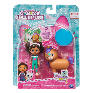 Gabbys Dollhouse Gabby Girl and Kico The Kittycorn Toy Figures