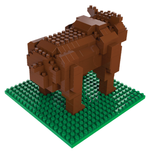 Mini Building Blocks - Grizzly Bear