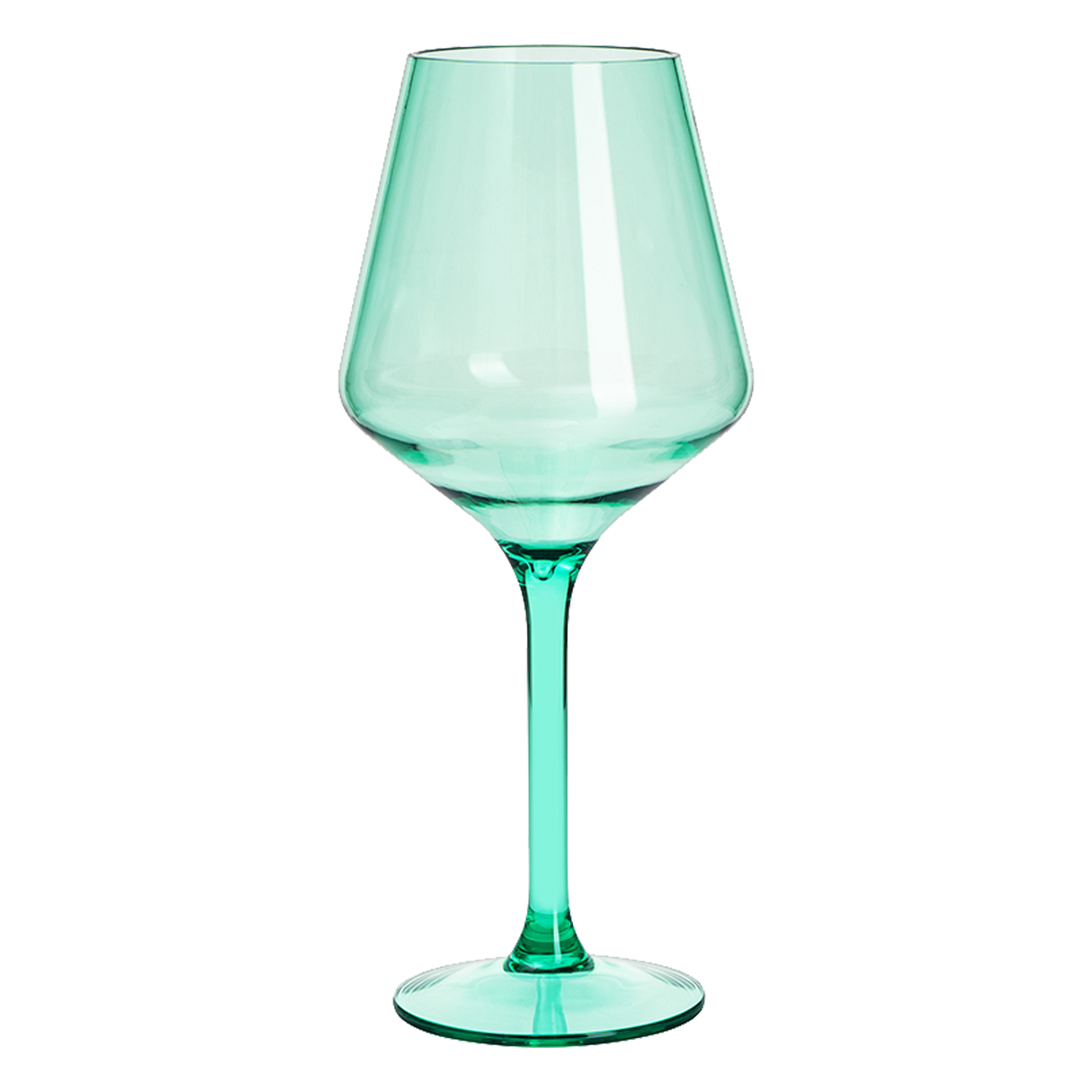 Saint Tropez Acrylic Stemmed Wine Glassware, Set of 2