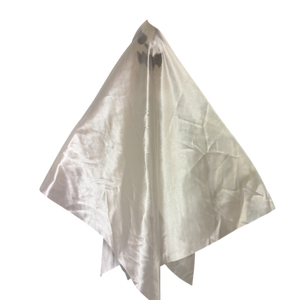 18 Inch Tall Hanging Ghost - Egg Shaped Head