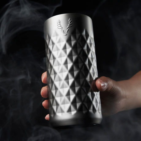 Paragon stainless steel highball tumbler in platinum viski®