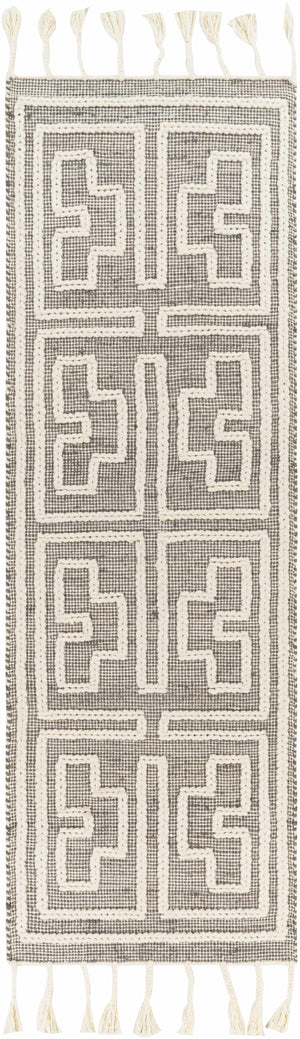 Azra Tasseled Jute&Wool Rug
