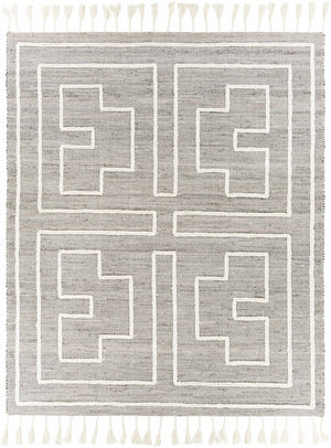 Azra Tasseled Jute&Wool Rug