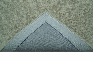 Azure Custom Made Modern Design Beige And Gray Hand Tufted Wool Rug