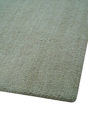 Azure Custom Made Modern Design Beige And Gray Hand Tufted Wool Rug