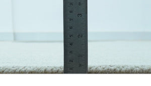 Azure Custom Made Modern Design Gray and Brown Hand Tufted Wool Rug
