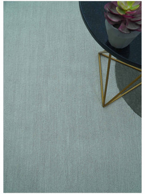 Azure Custom Made Modern Design Gray and Brown Hand Tufted Wool Rug