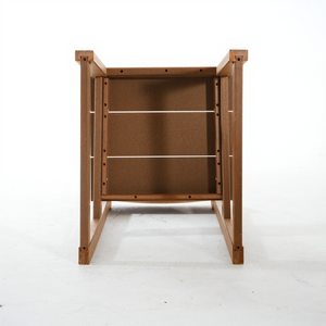 7-Piece Outdoor Dining Set with HDPE Patio Table & 6 Armless Chairs