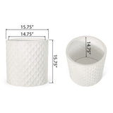 Planter - Antique White