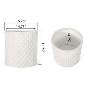 Planter - Antique White