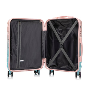 14"/20" 2-Pcs PC Spinner Wheel Carry On Luggage Set