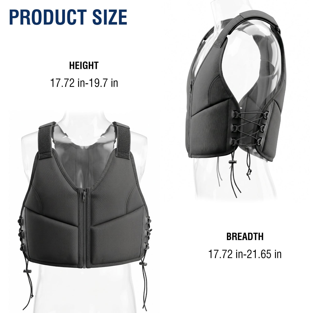 10LBS Adjustable Weighted Vest for Women