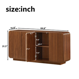 64" Buffet Sideboard Cabinet with Storage