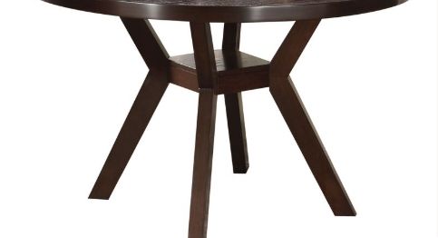 Drake 5 Pieces Dining Room Set - Espresso / Gray