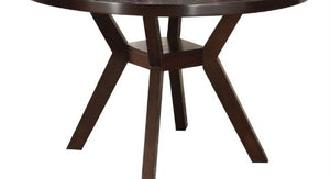 Drake 5 Pieces Dining Room Set - Espresso / Gray