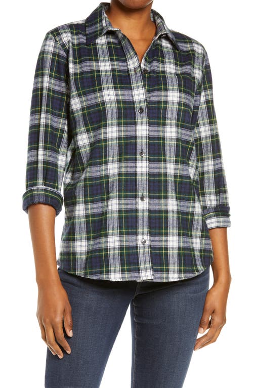 LLBean Women's Scotch Plaid Flannel Shirt - Dress Gordon