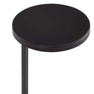 Yancey - Round Accent Table - Antique Bronze