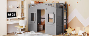 House Loft Bed With Ladder