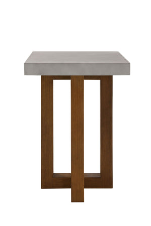 Keven - Faux Concrete Top Table
