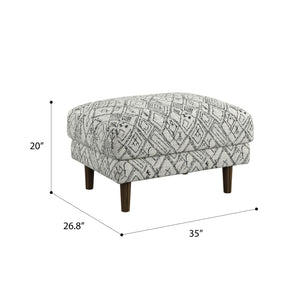 Abstract Ottoman - Black