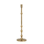 D5x19'-Slender-Aluminum-Taper-Candle-Holder-with-Bead-Accents,-Bronze-Candle-Holders