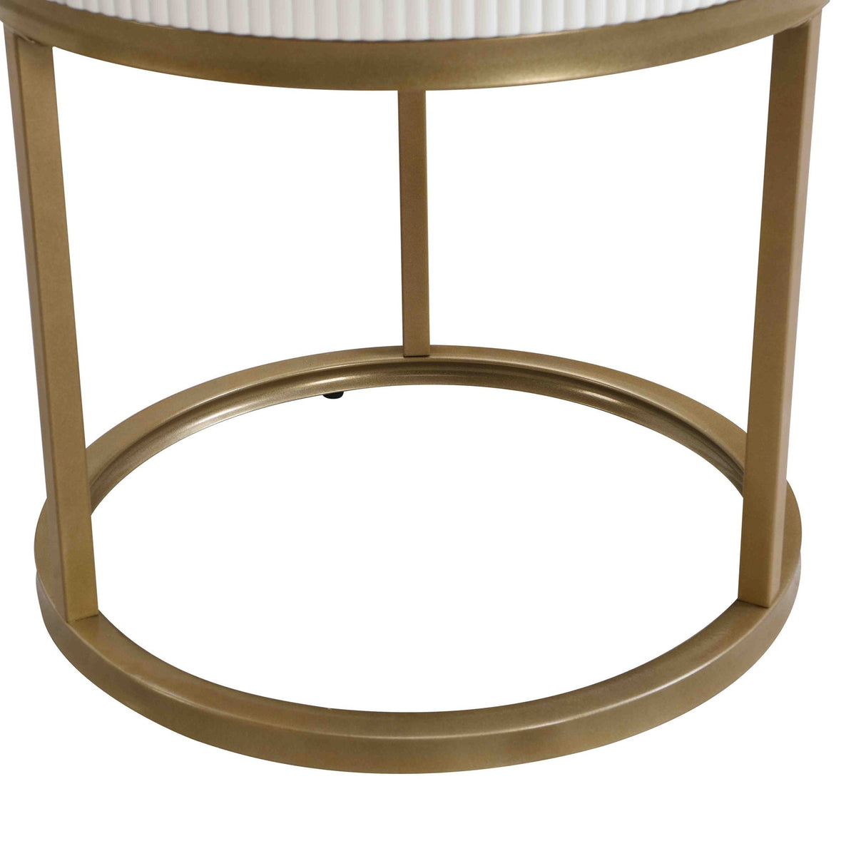 Modern Round Table With Drawers