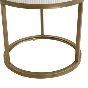 Modern Round Table With Drawers